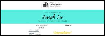 Joe is Named TDM’s Apprentice of the Month for July!